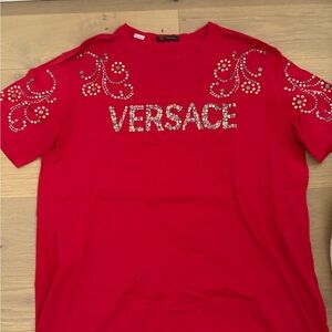 Versace Vibrant Red Tee
